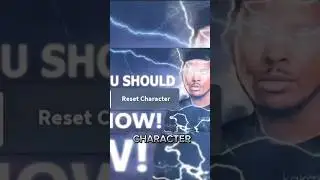 YOU should reset character now | roblox animation 