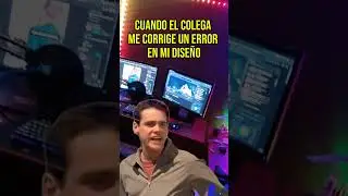 Cuando mi colega me Corrige un error en mi diseño Impreso... 😅😅😅 #photoshopcourse #humor