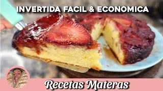 Torta INVERTIDA de FRUTILLAS | RIQUISIMA NO TE LA PIERDAS!