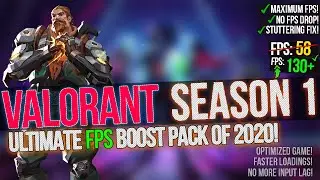 ⚡VALORANT DRAMATICALLY INCREASE FPS PATCH | ✔️ Fix Lag/Stuttering/Fps Drops In Low End Pc