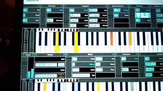 SynPrez FM II at 4am during 1st Thunderstorm of the Year (Binaural Recording)