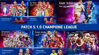 PATCH PES MOBILE 5.1.0 CHAMPIONE LEAGUE FULL LICENSE