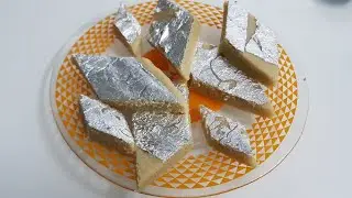 MOUTHMELTING SWEET DISH...HOW TO MAKE KAJU KATLI AT HOME