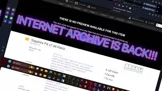 INTERNET ARCHIVE IS BACK!!!