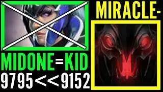 MIRACLE vs MIDONE Who is OWNING??? Dota 2 707 META