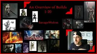 An Overview of My First 20 D&D 5e builds!