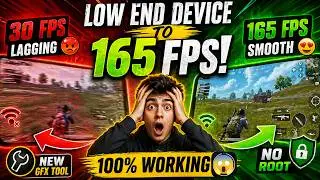 Your Low End Phone Can Run 165 FPS?! 😱 New GFX Tool (No Root No Lag) 2026