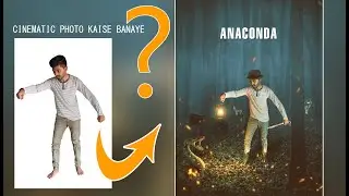 anaconda edditing concept /photo manipulation / cinematic effacts /photo edditing /picsart