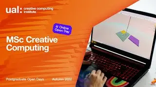 CCI Online Open Day: MSc Creative Computing