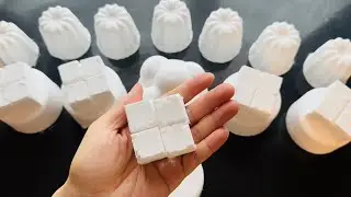 ASMR baking soda pure white