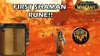 Overload ⚡| First Shaman Rune In Season of Discovery