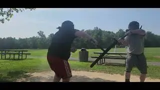 Charles VS Logan #fencing #combatsport #historicalfencing #hema #martialarts