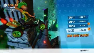 [CTRNF] Mystery Caves - 1:54.98 (Former WR)