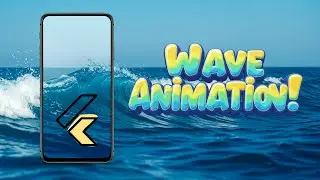 Flutter Ocean Wave Animation 🌊 | Stunning UI with Realistic Water!