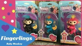 Fingerlings Baby Monkey Toys Unboxing & Review