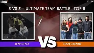SNIPES FUNKIN STYLEZ 2019 - ULTIMATE TEAM BATTLE -  BEST 8 -  Italy vs. Ukraine