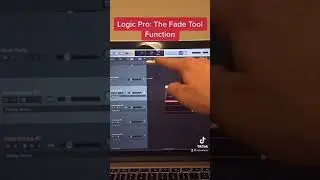 Logic Pro: The Fade Tool Function 