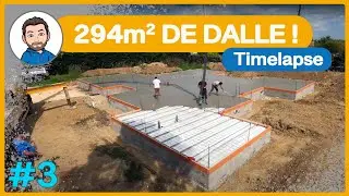 VIDE SANITAIRE et PLANCHER HOURDIS - On coule la dalle béton