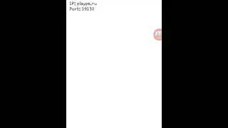 Ip и port чудо сервака в Minecraft PE!
