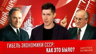 DEATH OF THE USSR'S ECONOMY. How was it?