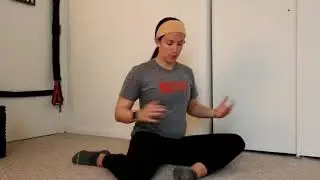 Pregnancy: 90/90 hip mobility