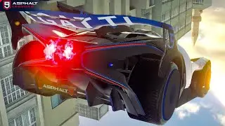 Asphalt 9, Bugatti Bolide, Rank 5190, TEST GOLD, 4K 60fps