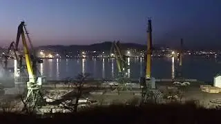 порт Находка, вид с Астафьева