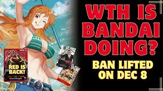 Bandai Ban Lift Announcement! Why Did Bandai Do It This Way? #onepiece #onepiecetcg