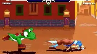 Testing the new yoshi for mugen