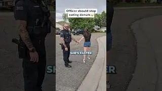 Officer got humbled by his daughter 😂 
