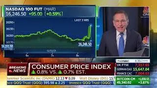CNBC: Consumer Prices Up 6.8% From Last Year, Highest In Almost 40 Years
