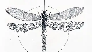 Abstract Pen Sketch | speed art