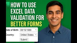 Excel Data Validation Tutorial: Create Smarter Forms (No VBA Needed!)