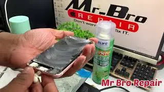 Glass Only Repair & How To Remove iPhone display Colour Patch - කැඩී ගිය වීදුරුව පමණක් මාරු කිරීම.