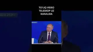 NEGA PUTIN UKRAINANI NATO GA QO'SHMAYAPTI