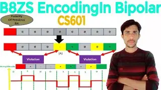 B8ZS Encoding Of AMI In Bipolar with example Urdu/Hindi