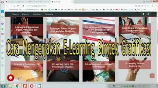 Cara daftar dan mengerjakan E-learning bimbingan teknis Pengendalian Gratifikasi