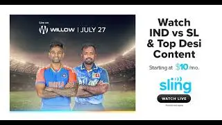 IND vs SL Live Matches on Sling