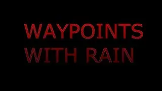 Unity 3d Waypoint Tutorial with RAIN