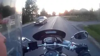 sj4000 test kamery motocyklowej - NAGRANY DRASTYCZNY WYPADEK
