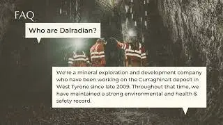 FAQ - Who are Dalradian?