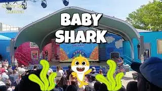 Baby Shark | Sesame Place | Baby Shark Show | Baby Shark Song | Sunny Days | Sesame Place Show