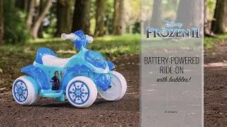 #Huffy Bike Guide: Frozen II Battery Ride-on Bubble Quad | Huffy