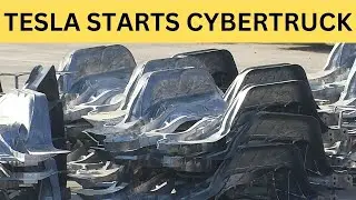 Tesla Is Testing and Calibrating Cybertruck's Production Line, Castings Show