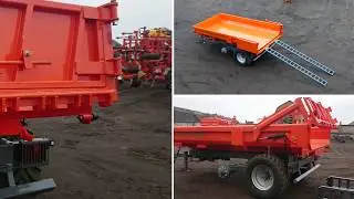 PTL-10S construction dumper, Laumetris (PTL-10S statybinė puspriekabė)