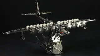 Літак з найбільшим розмахом крил "H-4 Hercules" Metal Time