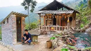 The teacher built a toilet (wc) on the rocky plateau | Dramatic transformation after 70 days