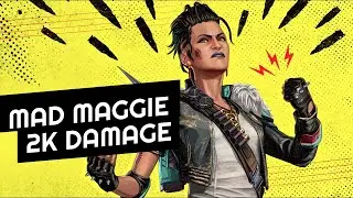Apex Legends| Mad Maggie gets 2K Damage Badge