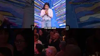 All species are roasted🌶️I’m on tour🎟️summerscomedy.com #jiaoyingsummers #crowdwork #comedy #arab