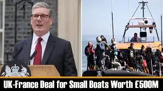 UK's £500m small boat deal with France 'under review' after Rwanda plan scrapped